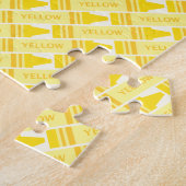 Fun Yellow Crayon Pattern Puzzle (Seite)