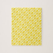Fun Yellow Crayon Pattern Puzzle (Vertikal)
