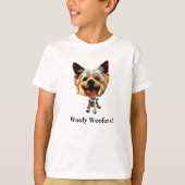 Fun Yorkshire Terrier Boys T - Shirt (Vorderseite)