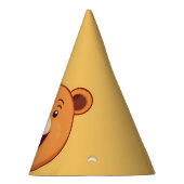 Fun Zebra Face Safari Zoo Wilder Dschungel Geburts Partyhütchen (Rechts)