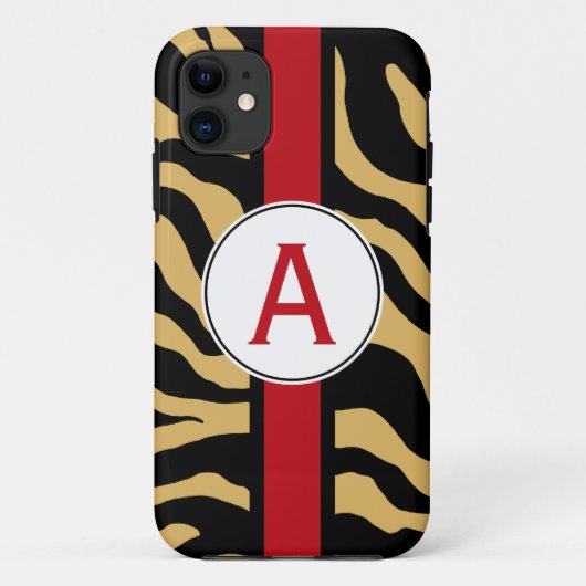 Fun Zebra iPhone 5 Case-Mate Hülle (Rückseite)