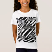 Fun Zebra Lover T-Shirt (Vorderseite)