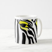 Fun Zebra Print Kaffeetasse (VorderseiteRechts)