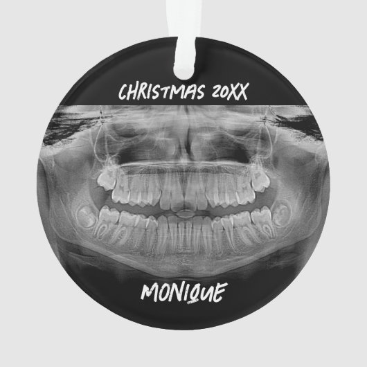 Fun Zeth Radiograph Ornament (Rückseite)