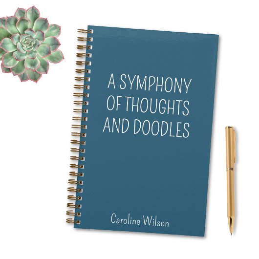 Fun Zitat Aquamarin Bestes lustiges Geschenk Minim Notizblock