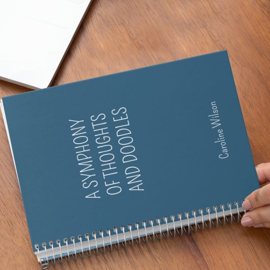 Fun Zitat Aquamarin Bestes lustiges Geschenk Minim Notizblock