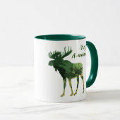 Fun Zitat Finden Sie diesen erstaunlichen Elch Tasse (VorderseiteRechts)