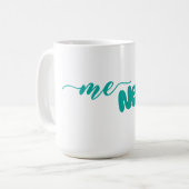 Fun Zitat "Ich brauche Kaffee" Kaffeetasse (Vorderseite Links)