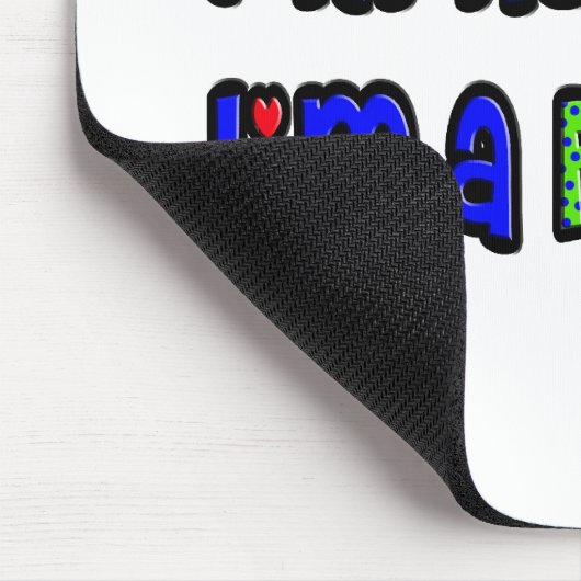 Fun Zitat über Kurze Menschen Mousepad (Ecke)