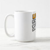 Fun Zodiac Leo Design Kaffeetasse (Links)