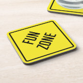 Fun Zone Hard Plastic Untersetzer (Linke Seite)