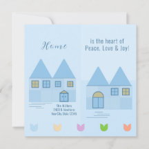 Fun Zuhause Tulip Blume Hauswärmendes Party laden