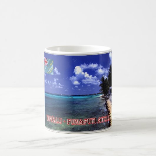 Funafuti Atoll Beach - Tuvalu - Kaffeetasse (Mittel)