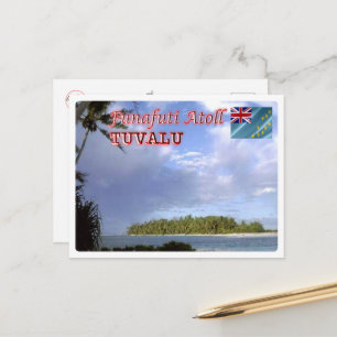 Funafuti Atoll - Tuvalu - Postkarte