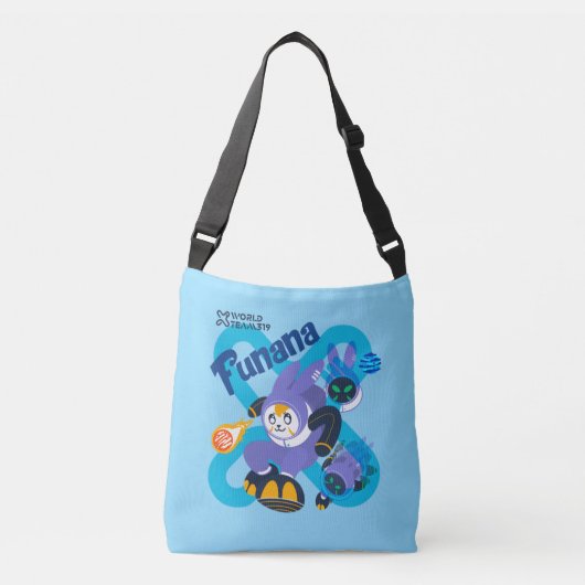 Funana Crossbody Bag Tragetaschen Mit Langen Trägern (Vorderseite)