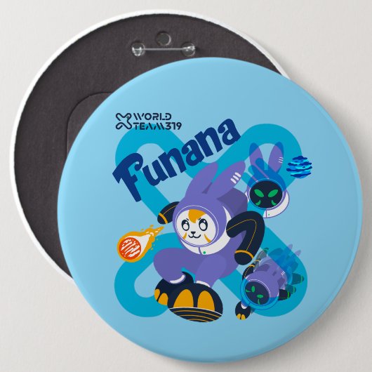 Funana-Taste Button (Vorne & Hinten)