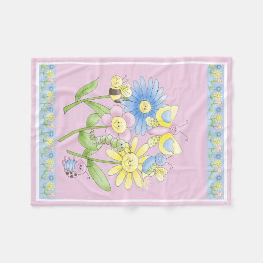 FunBugs Fleecedecke (Vorderseite (Horizontal))