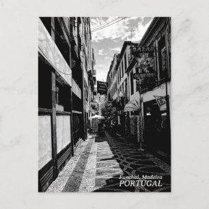 Funchal Alleys: Madeira (Portugal) Postkarte