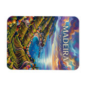 Funchal-Bucht Portugal Magnet (Horizontal)