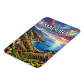Funchal-Bucht Portugal Magnet (Linke Seite)