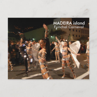 Funchal Carneval Postkarte