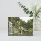 Funchal Garden, Madeira, Portugal Postkarte (Stehend Vorderseite)