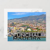 Funchal Postkarte (Vorne/Hinten)