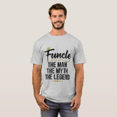 Funcle Definition der Mann das Legenden-lustige T-Shirt (Vorne ganz)