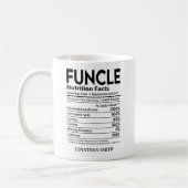 Funcle Nutritions Facts, Funny uncle Kaffeetasse (Links)