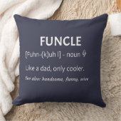 FUNCLE Onkel Geschenk Funny Joke Kissen (Decke)