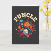 FUNCLE - The Fun Uncle Sports Equipment Whirlwind Karte (Gelbe Blume)