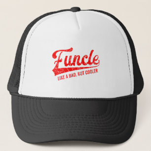 funcle - wie ein Vater aber cooler Truckerkappe