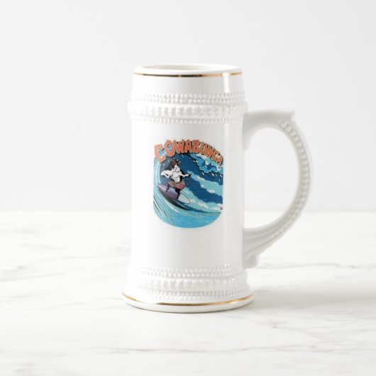 FUNCOW® COWABUNGA OKTOBERFEST BIERGLAS (Rechts)