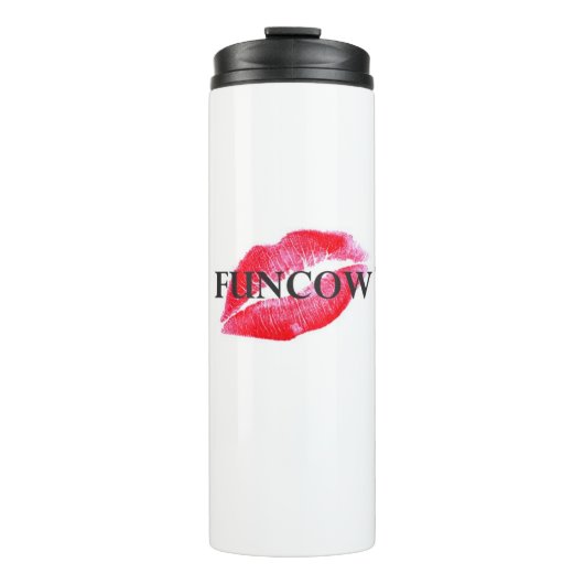 FUNCOW PINK KISS THERMOSBECHER (Vorderseite)