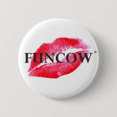 FUNCOW ROSA KUSS BUTTON (Vorderseite)