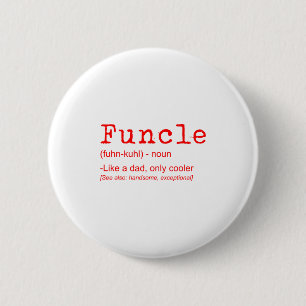 Functional Definition Funny Joke-Geschenk für Onke Button