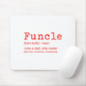 Functional Definition Funny Joke-Geschenk für Onke Mousepad (Mit Mouse)