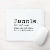 Functional Definition Funny Joke-Geschenk für Onke Mousepad (Mit Mouse)