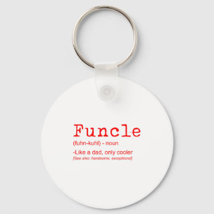 Functional Definition Funny Joke-Geschenk für Onke Schlüsselanhänger