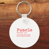 Functional Definition Funny Joke-Geschenk für Onke Schlüsselanhänger (Vorderseite)