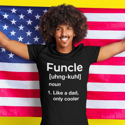 Functional Definition Funny Oncle Vater Shirt