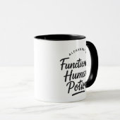 Functional Human Personal Gift Coffee Tasse (VorderseiteRechts)