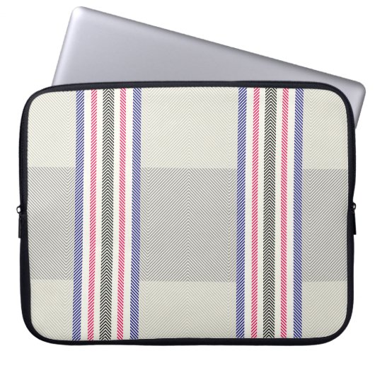 Funda con franjas laptopschutzhülle (Vorderseite)