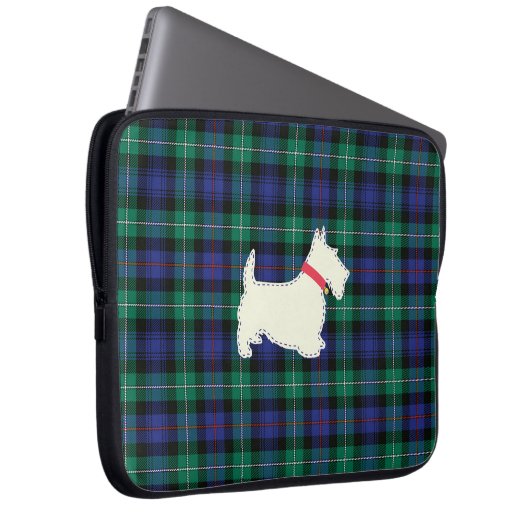 Funda con scotish terrier laptopschutzhülle (Vorne Rechts)