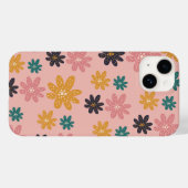 Funda De Case-Mate Para iPhone  Flowers Vibes Hülle (Rückseite (Horizontal))