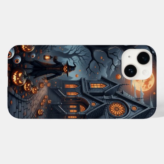 Funda De Case-Mate Para iPhone Halloween  Hülle (Rückseite (Horizontal))