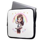 Funda de laptop para profesoras laptopschutzhülle (Vorderseite Links)