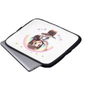 Funda de laptop para profesoras laptopschutzhülle (Vorne Knopf)