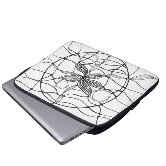 Funda de portátil laptopschutzhülle (Vorne Knopf)