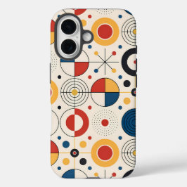 Funda diseño geométrico iPhone 16 hülle
